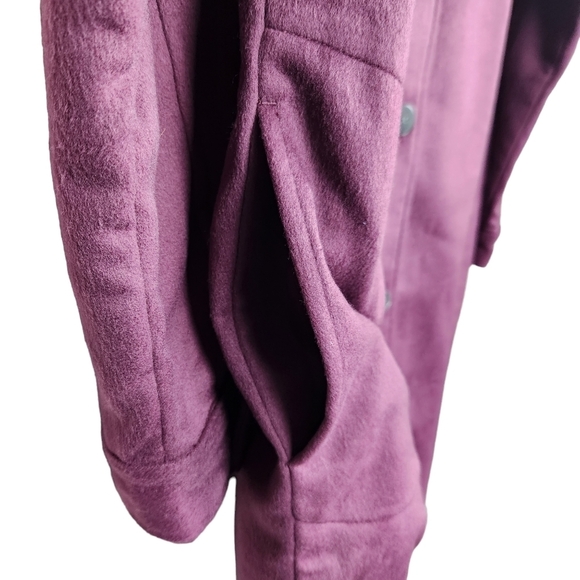J. Jill Pure Jill Plum Duster Cardigan Jacket Women's Size Medium - Picture 4 of 8